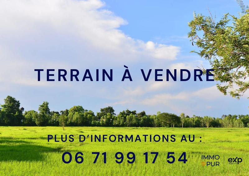 Terrain - 895 m²