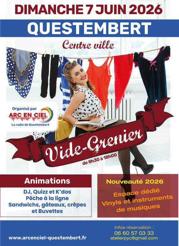 3ème vide grenier de radio arc en ciel