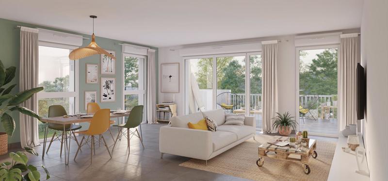 Appartement - 32 à 65 m² - 2 à 3 pièces