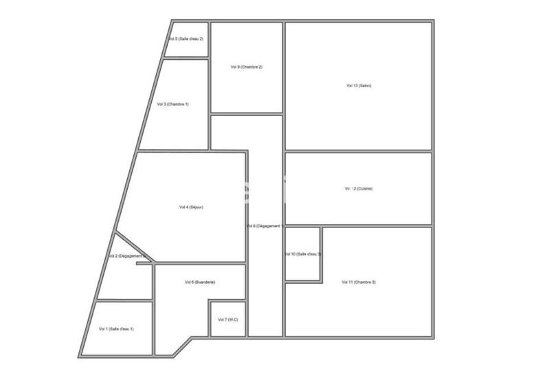 Appartement - 134 m² - 6 pièces