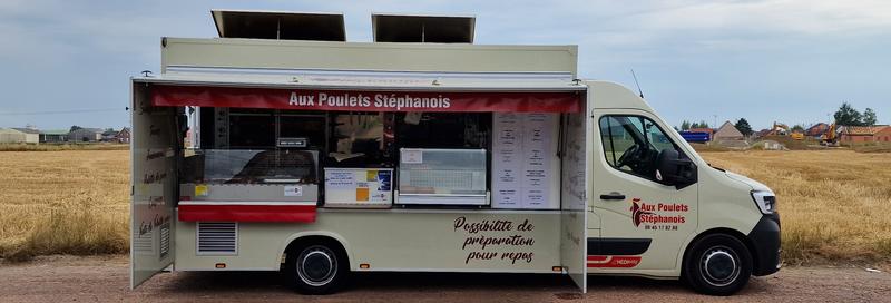 Aux Poulets Stephanois - Rôtisserie ambulante sur les marchés
