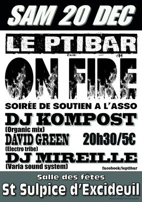 Le Ptibar on fire !