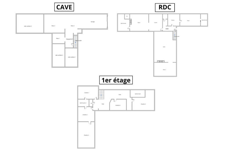 Maison - 198 m² - 10 pièces