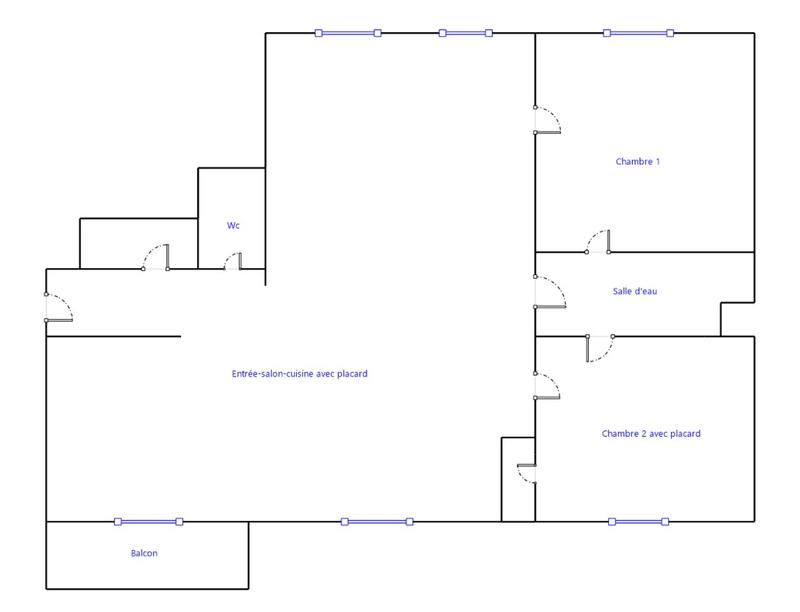 Appartement - 63 m² - 4 pièces