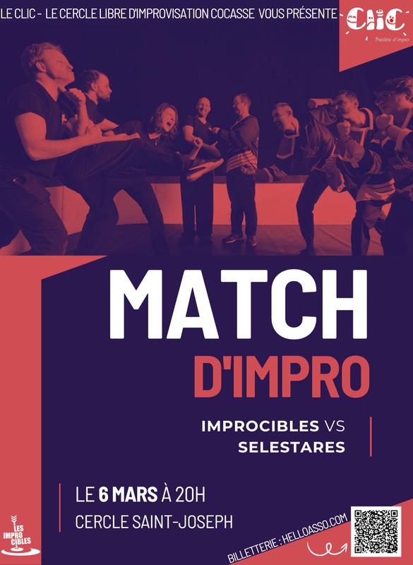 Match d'impro : les Improcibles vs les Sélestarés