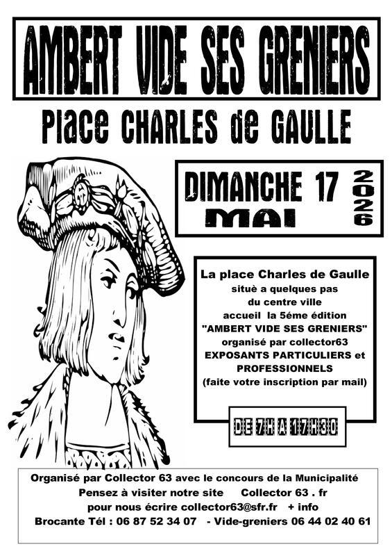 Ambert vide ses greniers