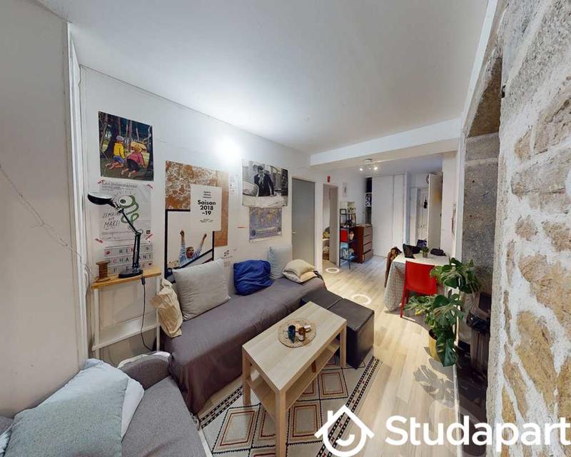 Chambre - 90 m² - 1 pièce