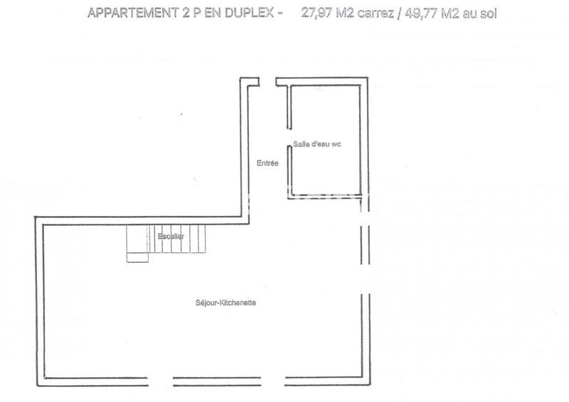 Appartement - 27 m² - 2 pièces
