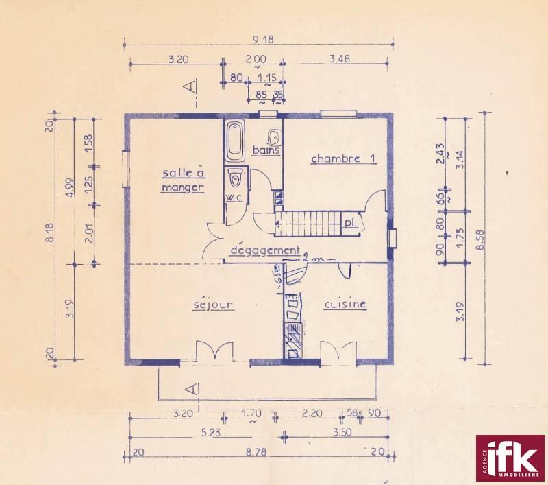 Maison - 97 m² - 4 pièces