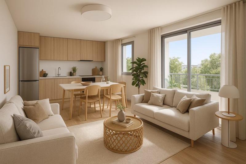 Appartement - 40 m² - 2 pièces