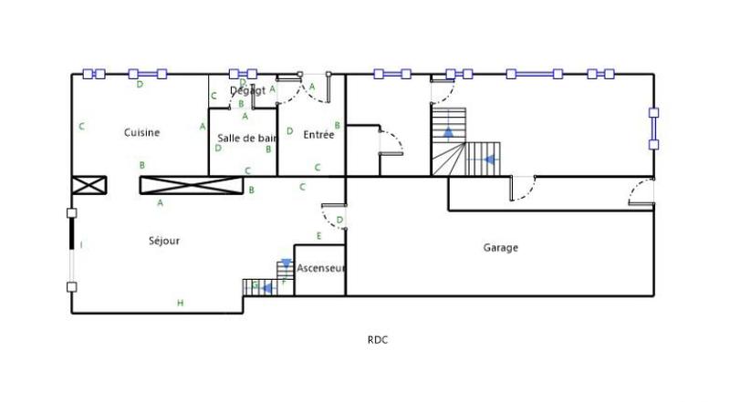 Maison de village - 160 m² - 6 pièces