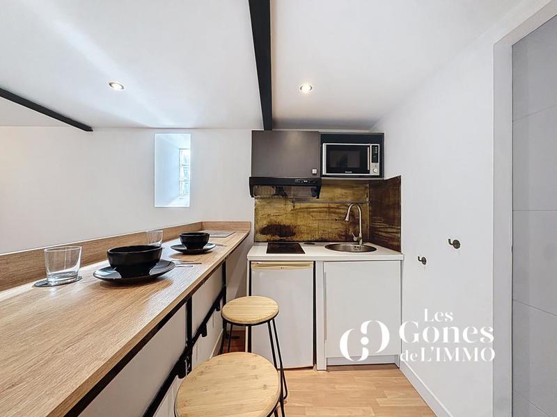 Studio - 17 m² - 1 pièce