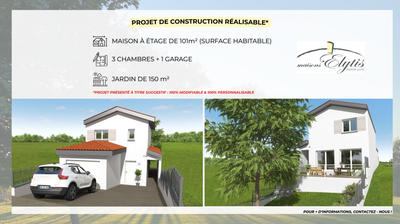 Terrain constructible - 260 m²