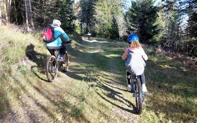 Balade Vtt sur les sommets