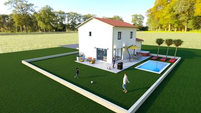 Maison - 91 m² - 5 pièces