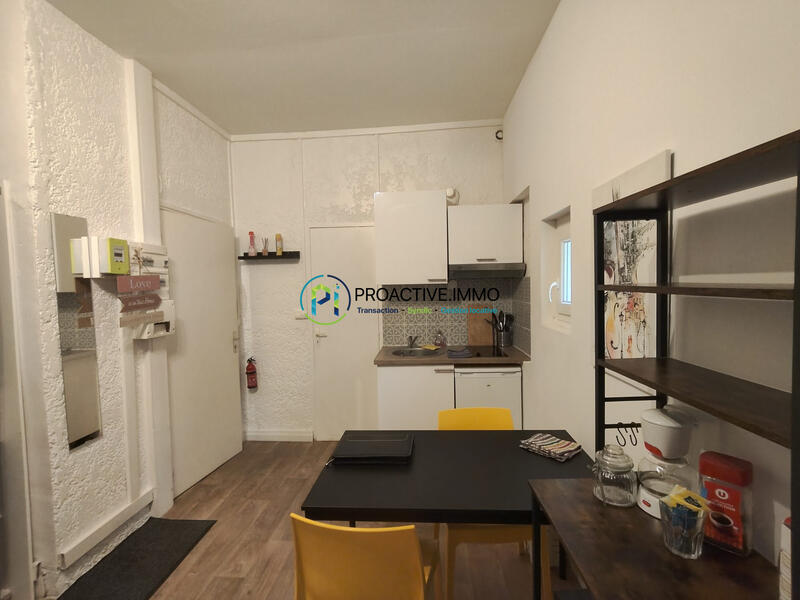 Appartement - 17 m² - 1 pièce