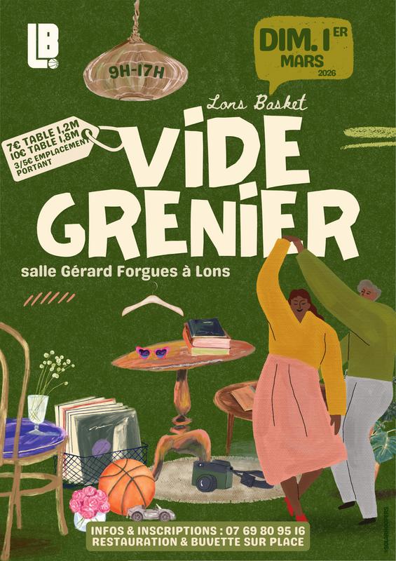 Vide-grenier de lons basket