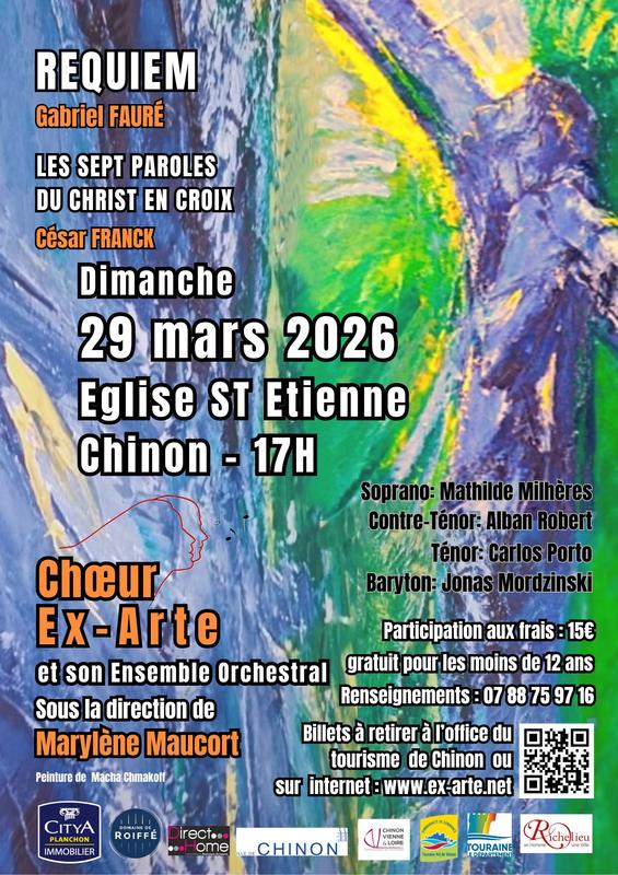 Concert Pictural à l'église St Etienne de Chinon