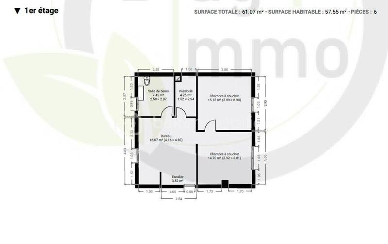 Maison traditionnelle - 176 m² - 7 pièces