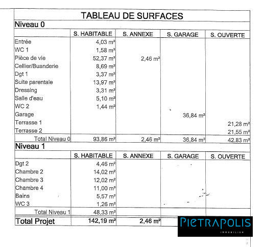 Maison - 145 m² - 6 pièces