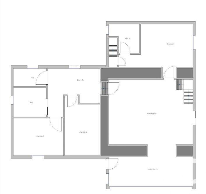Maison - 115 m² - 4 pièces