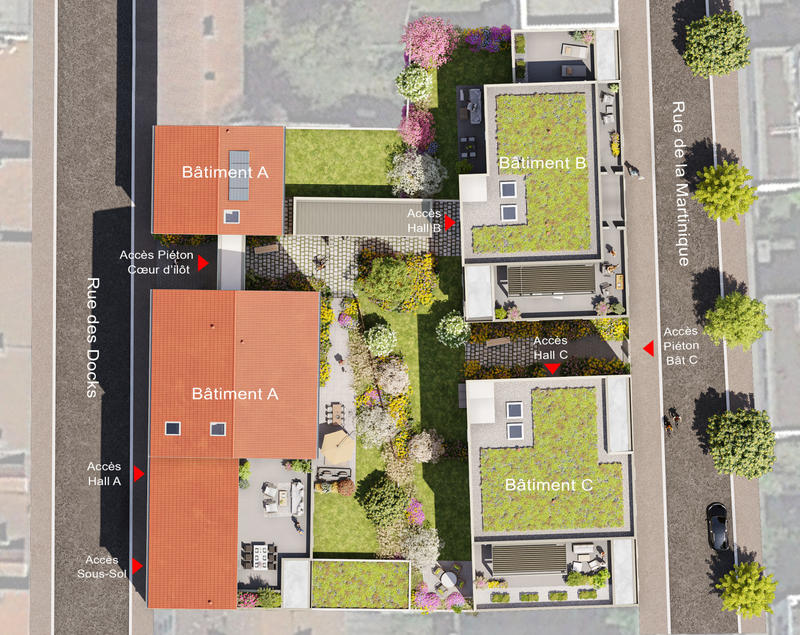 Appartement - 105 m² - 5 pièces