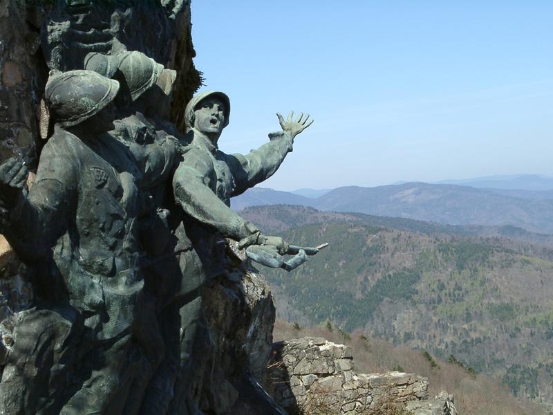 Visite guidée du champ de bataille du Hartmannswillerkopf, boucles 1 et 2
