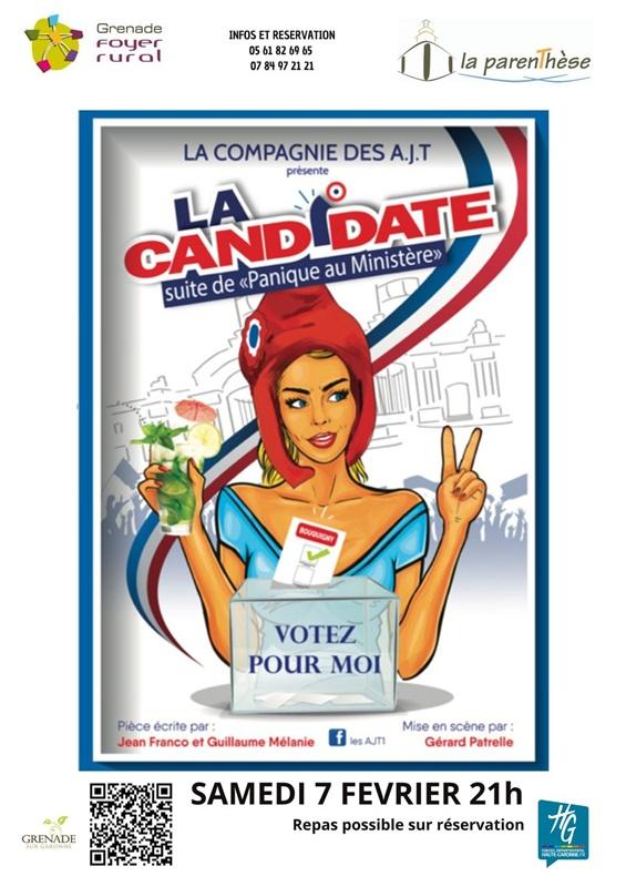 Dîner-Spectacle &quot;La Candidate&quot;