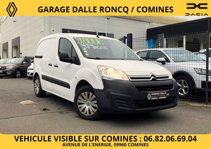 Citroën Berlingo Business 1.6hdi 90 7500ht Radars/3places/Regulateur/Bluetooth