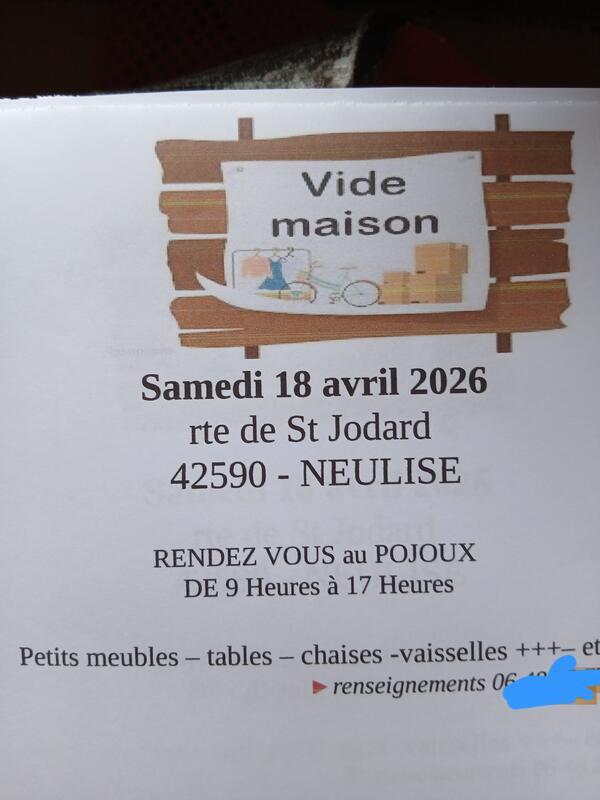 Vide maison