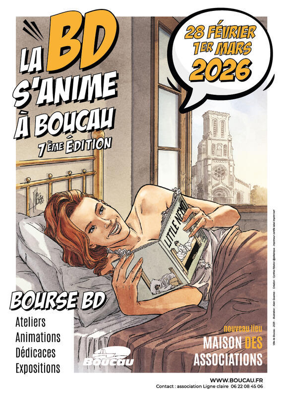 La bd s'anime à boucau : 7ème festival de la bd