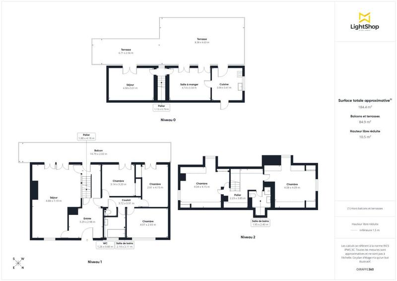 Maison - 166 m² - 8 pièces