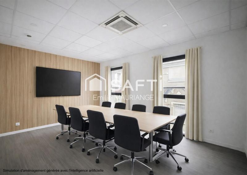 Bureau - 180 m² - 9 pièces