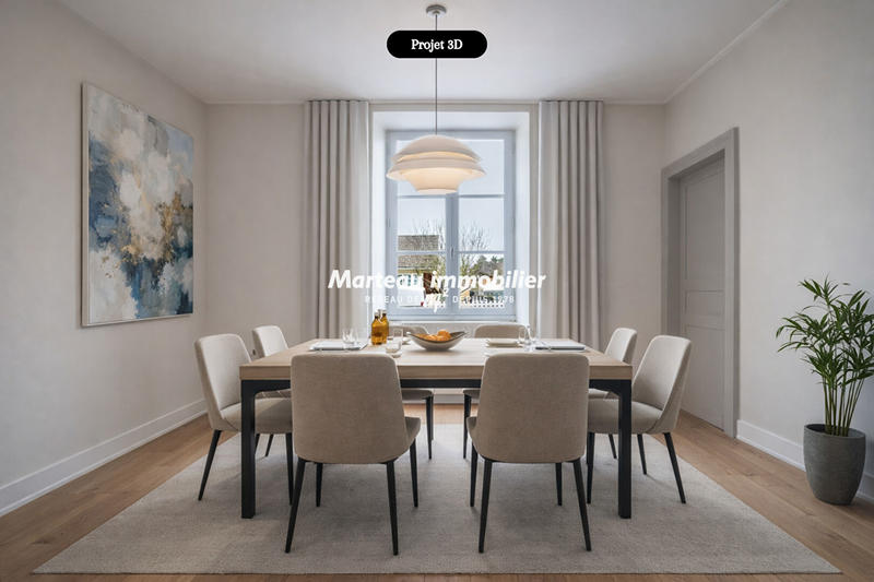 Maison - 80 m² - 3 pièces