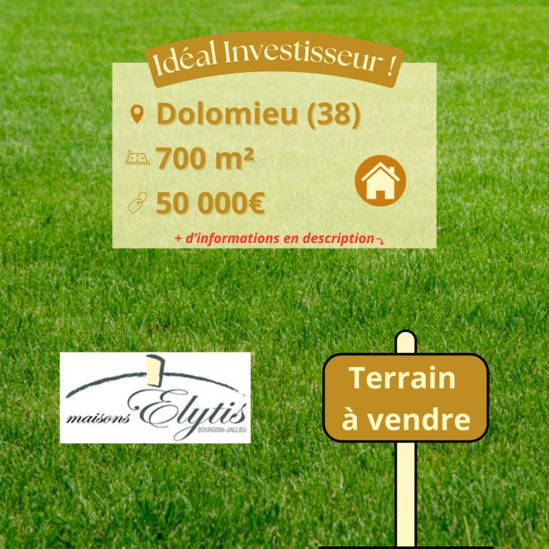Terrain constructible - 700 m²