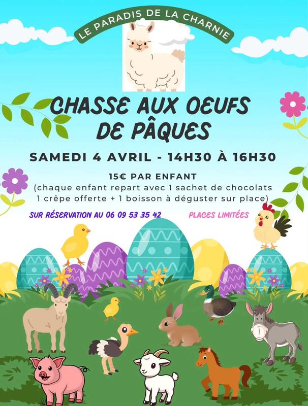 Chasse aux oeufs de pâques
