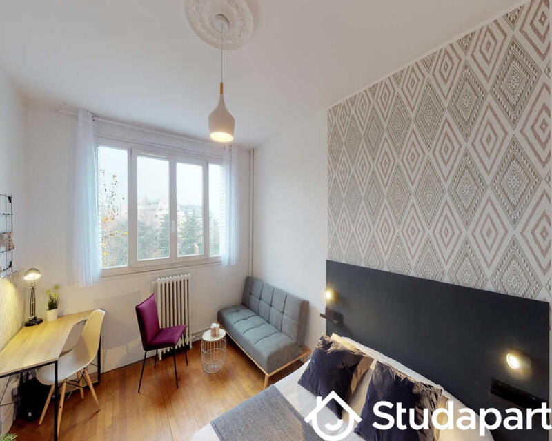 Chambre - 18 m² - 1 pièce