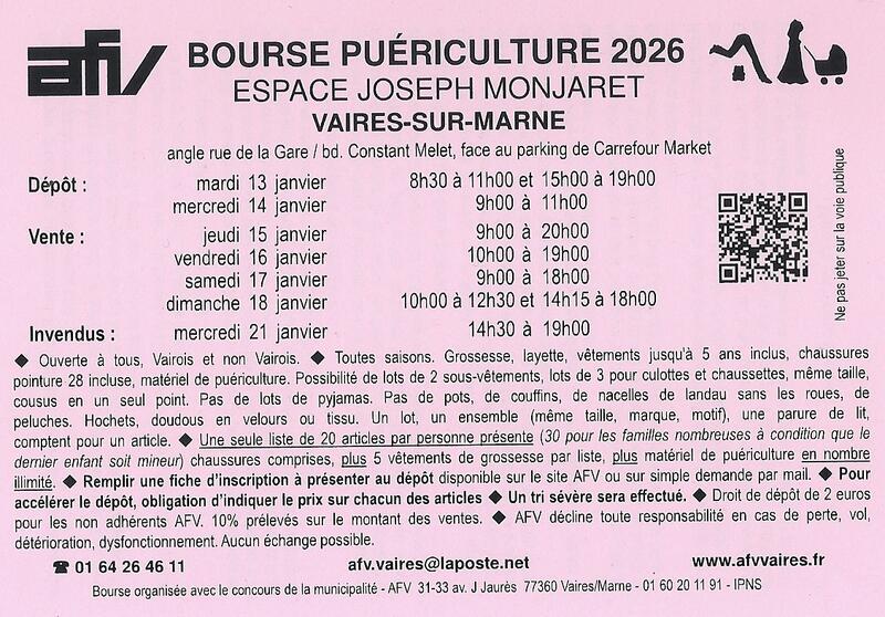 Bourse puériculture