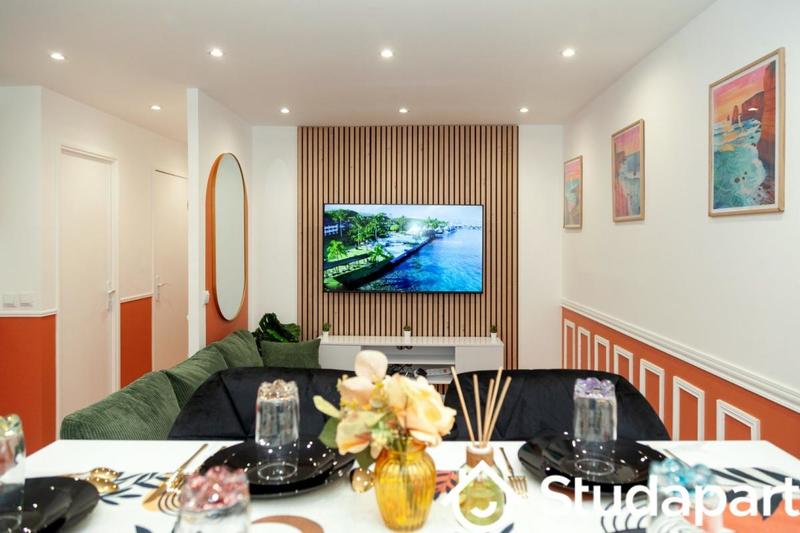 Appartement - 90 m² - 6 pièces