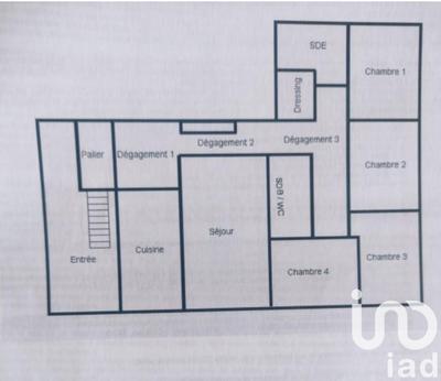 Appartement - 107 m² - 5 pièces