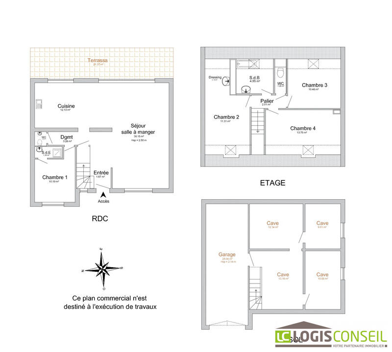 Maison - 116 m² - 5 pièces