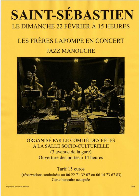 Concert les frères Lapompe