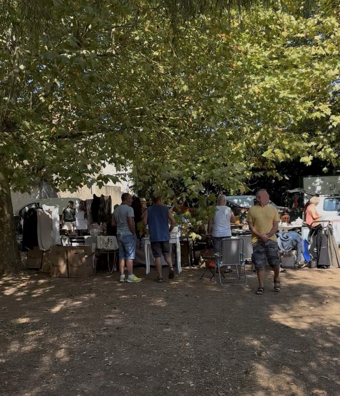 Brocante du camping