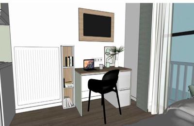 Appartement - 17 m² - 1 pièce