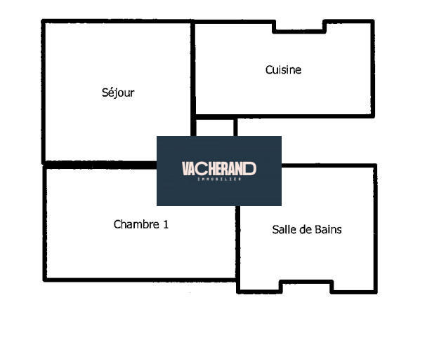 Appartement - 41 m² - 2 pièces