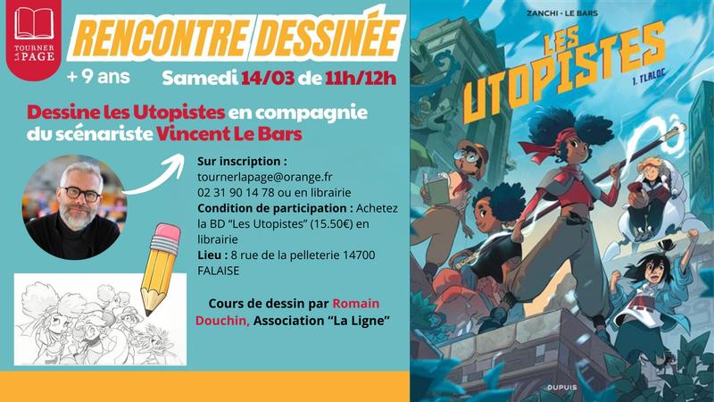 Rencontre &amp; atelier Bd jeunesse