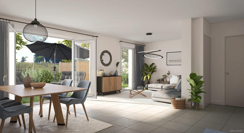 Appartement - 37 à 69 m² - 2 à 3 pièces