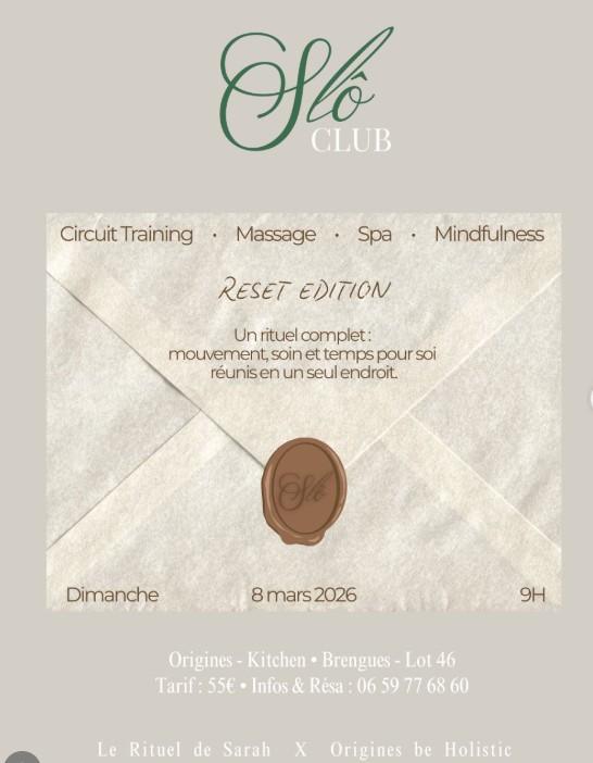 Slô Club à Brengues : reset édition !