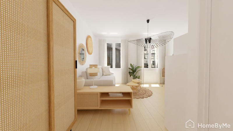 Appartement ancien - 22 m² - 1 pièce