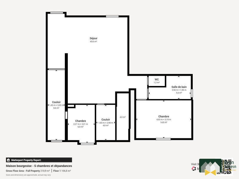 Maison - 167 m² - 8 pièces